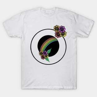 Abstract Solar Eclipse wi T-Shirt